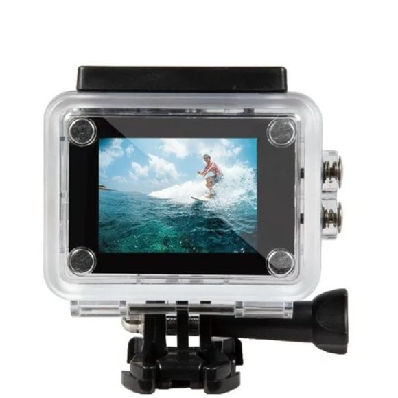 NWT IJoy Visionne 4K Waterproof Action Camera with Accessories - Picture 2 of 4